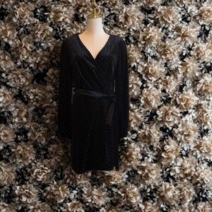 Velvet little Black Dress